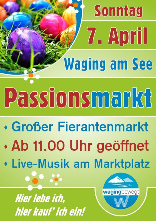 Passionsmarkt am So., 7. April