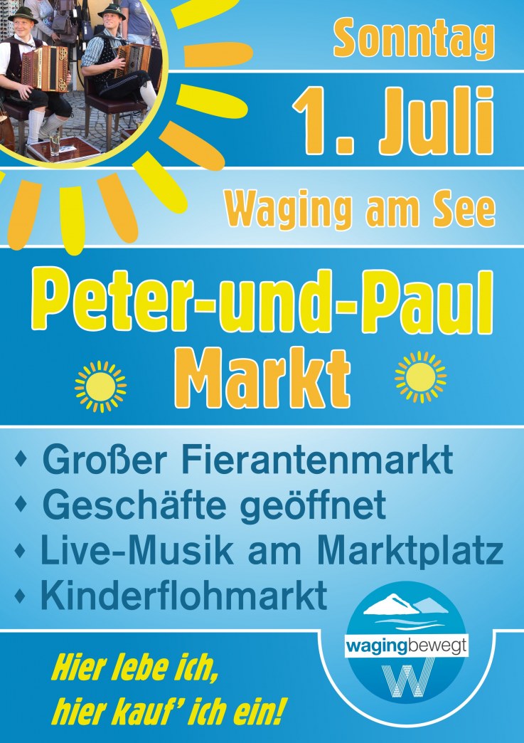 Peter-und-Paul-Markt am 1. Juli